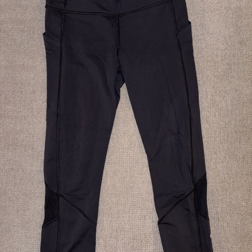 lululemon athletica Black High-Rise Workout Leggings